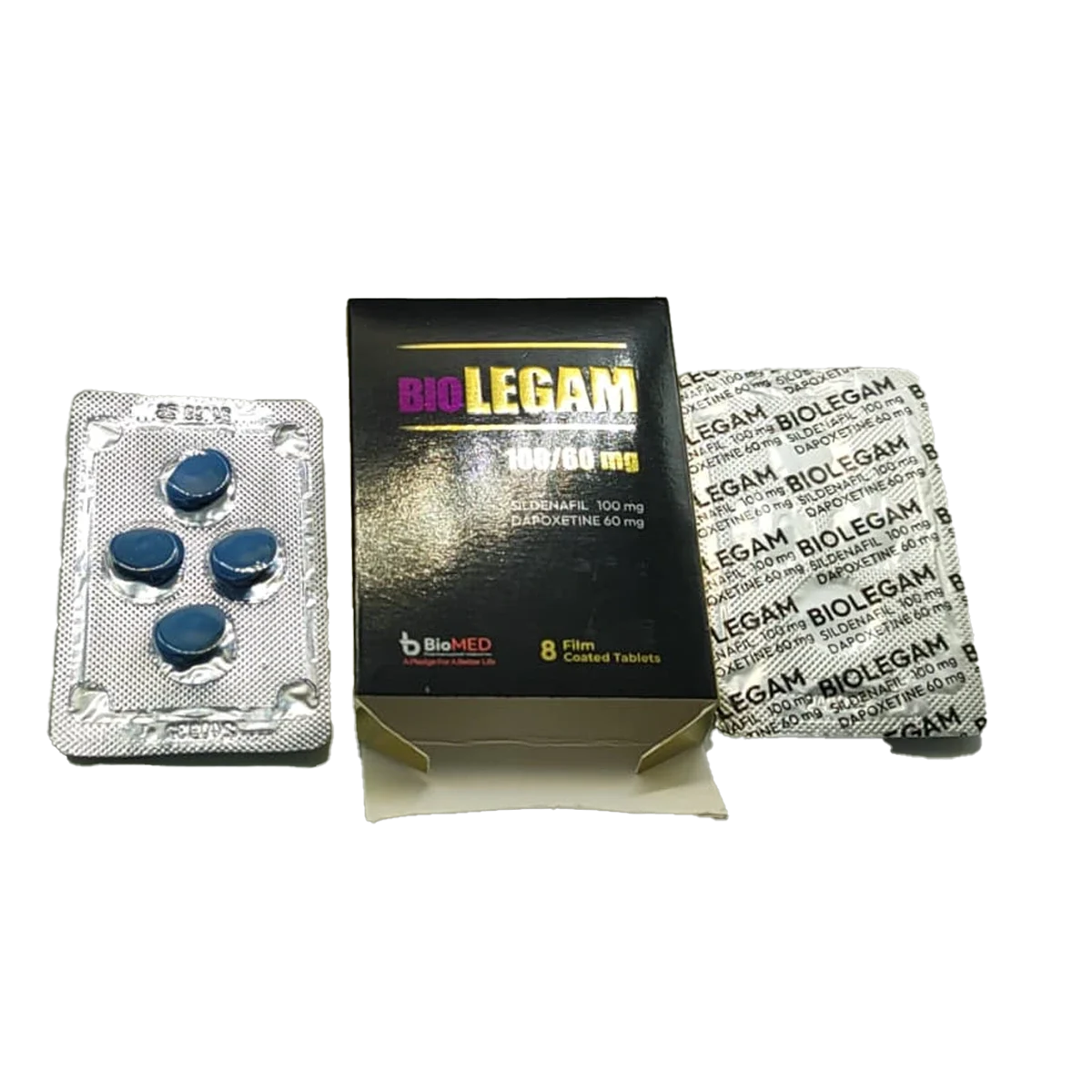 Biolegam 100 / 60 Mg 8 Tab a box - Image 2