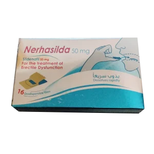 Nerhasilda 50mg Oral– Sildenafil 50mg 16 Oral Strips